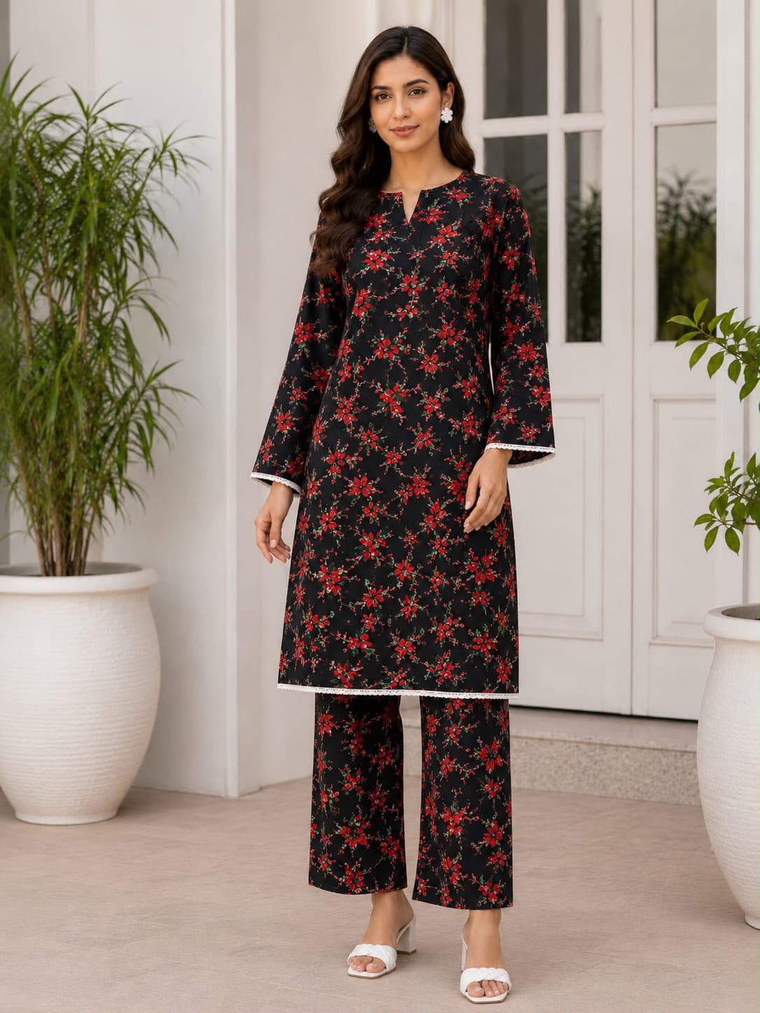Premium Arabic Linen 2PC Polo Cotton !!