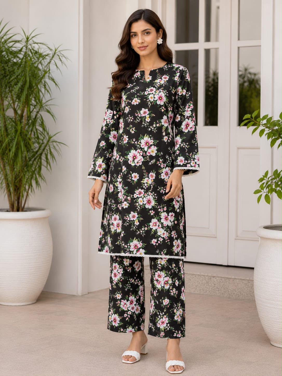 Premium Arabic Linen 2PC Polo Cotton !!