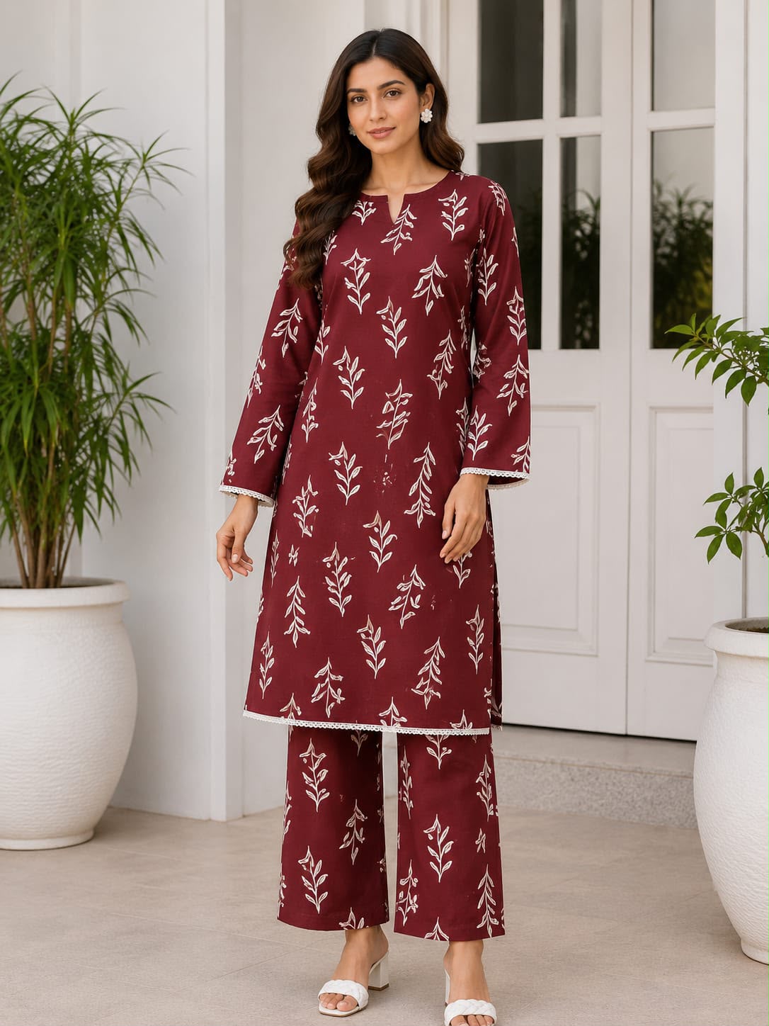 Premium Arabic Linen 2PC Polo Cotton !!