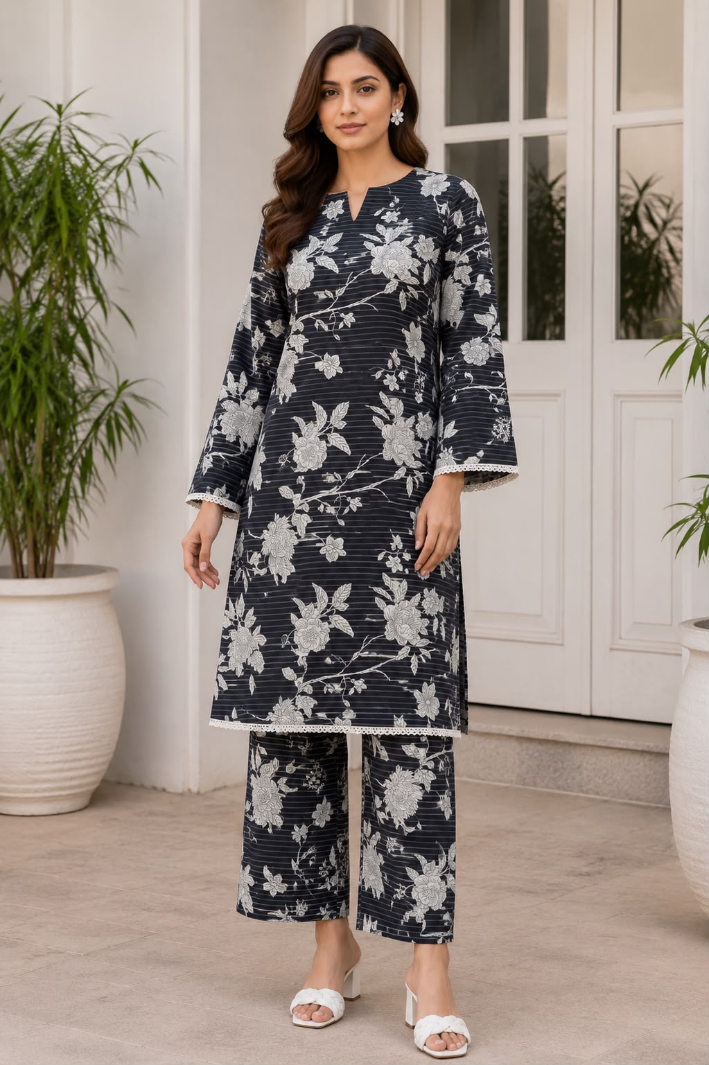 Premium Arabic Linen 2PC Polo Cotton !!