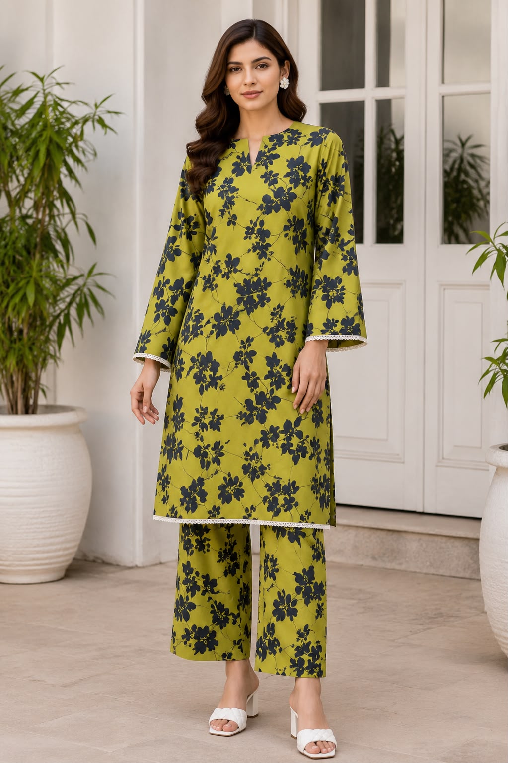 Premium Arabic Linen 2PC Polo Cotton !!
