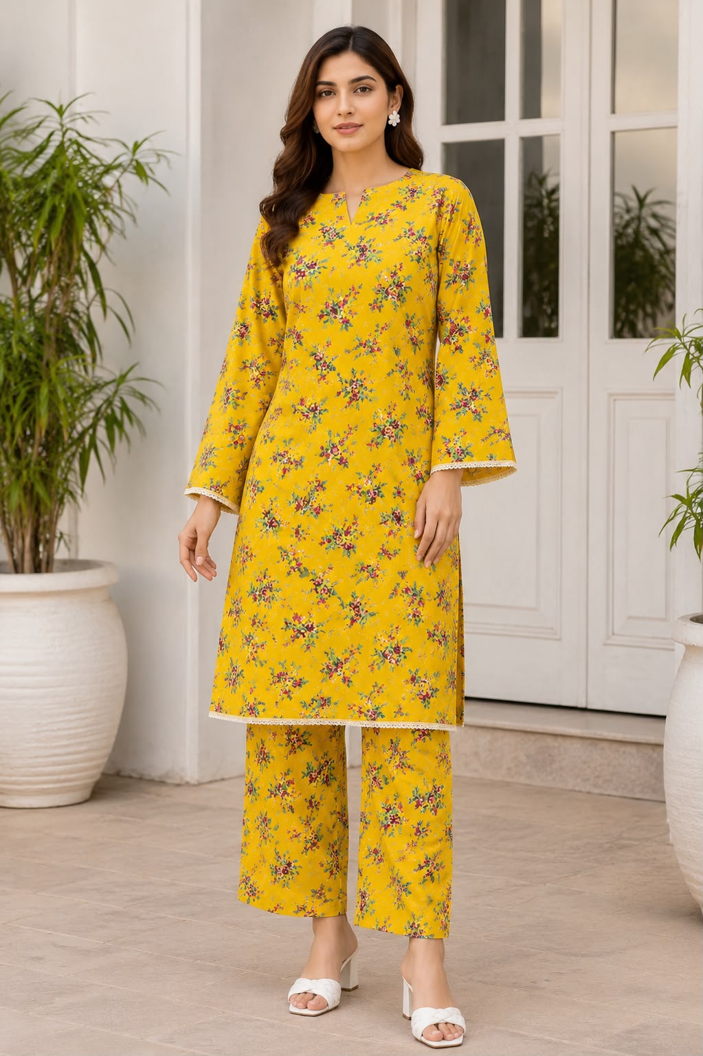 Premium Arabic Linen 2PC Polo Cotton !!