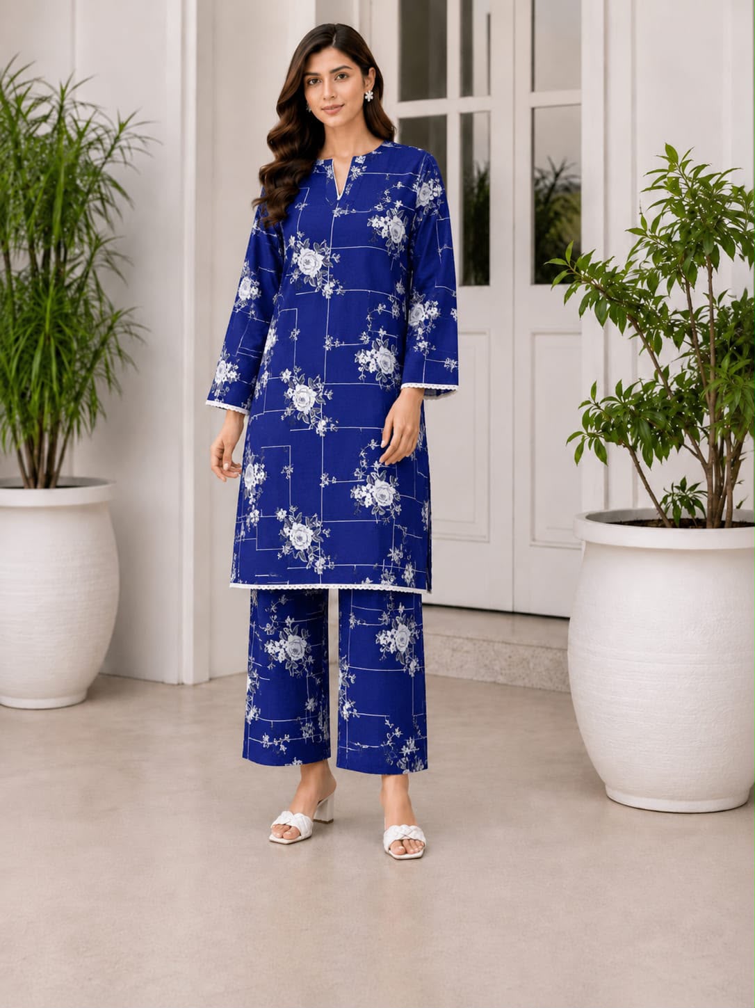 Premium Arabic Linen 2PC Polo Cotton !!