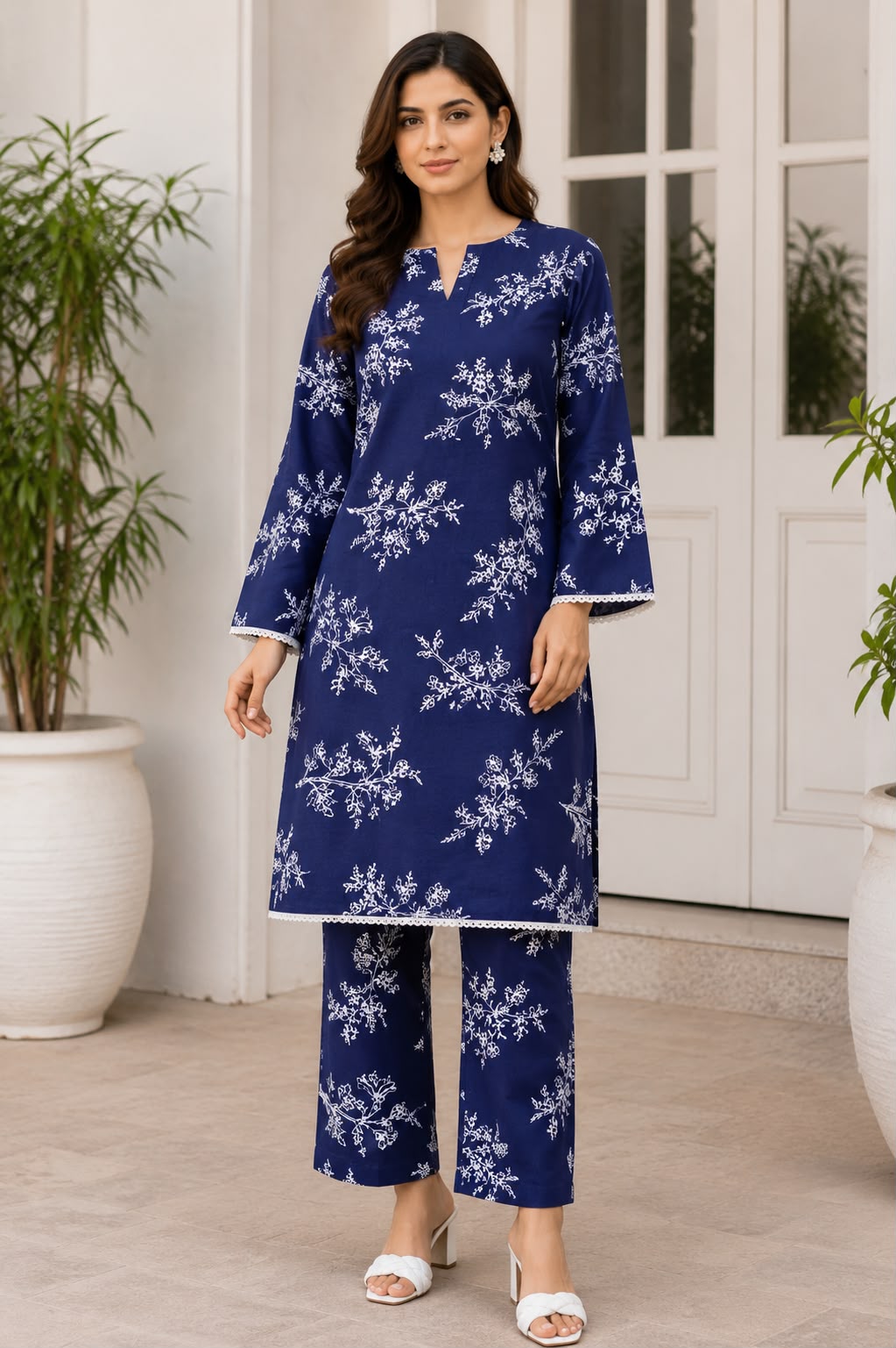 Premium Arabic Linen 2PC Polo Cotton !!