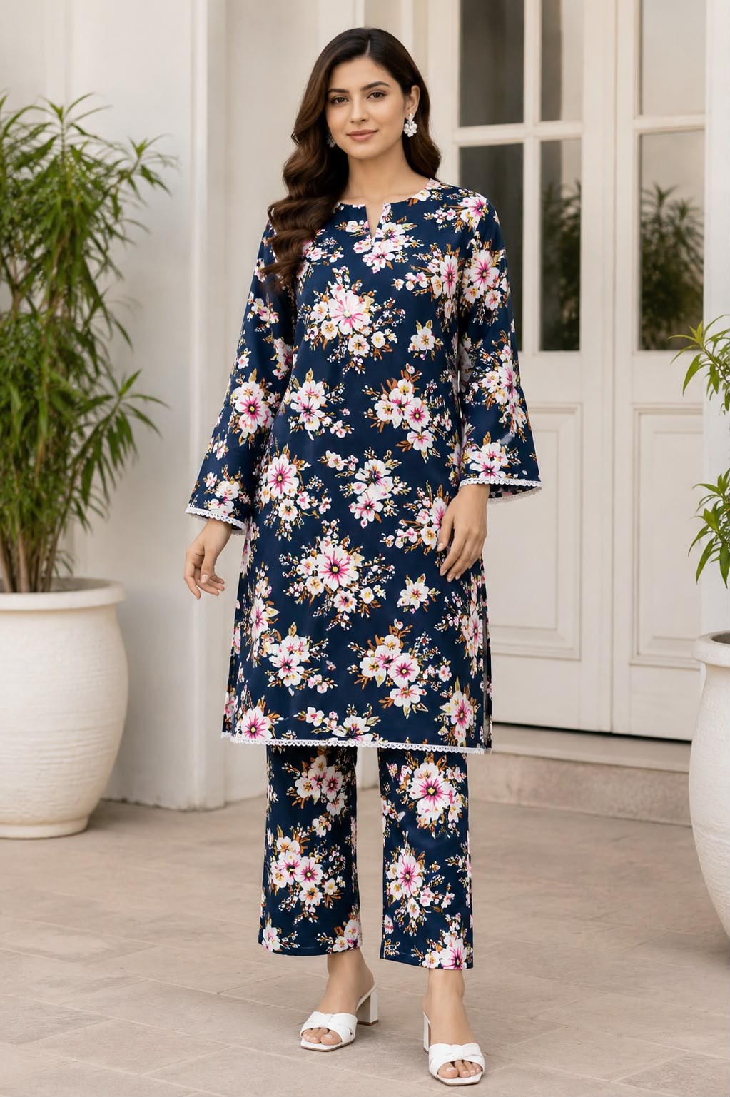 Premium Arabic Linen 2PC Polo Cotton !!