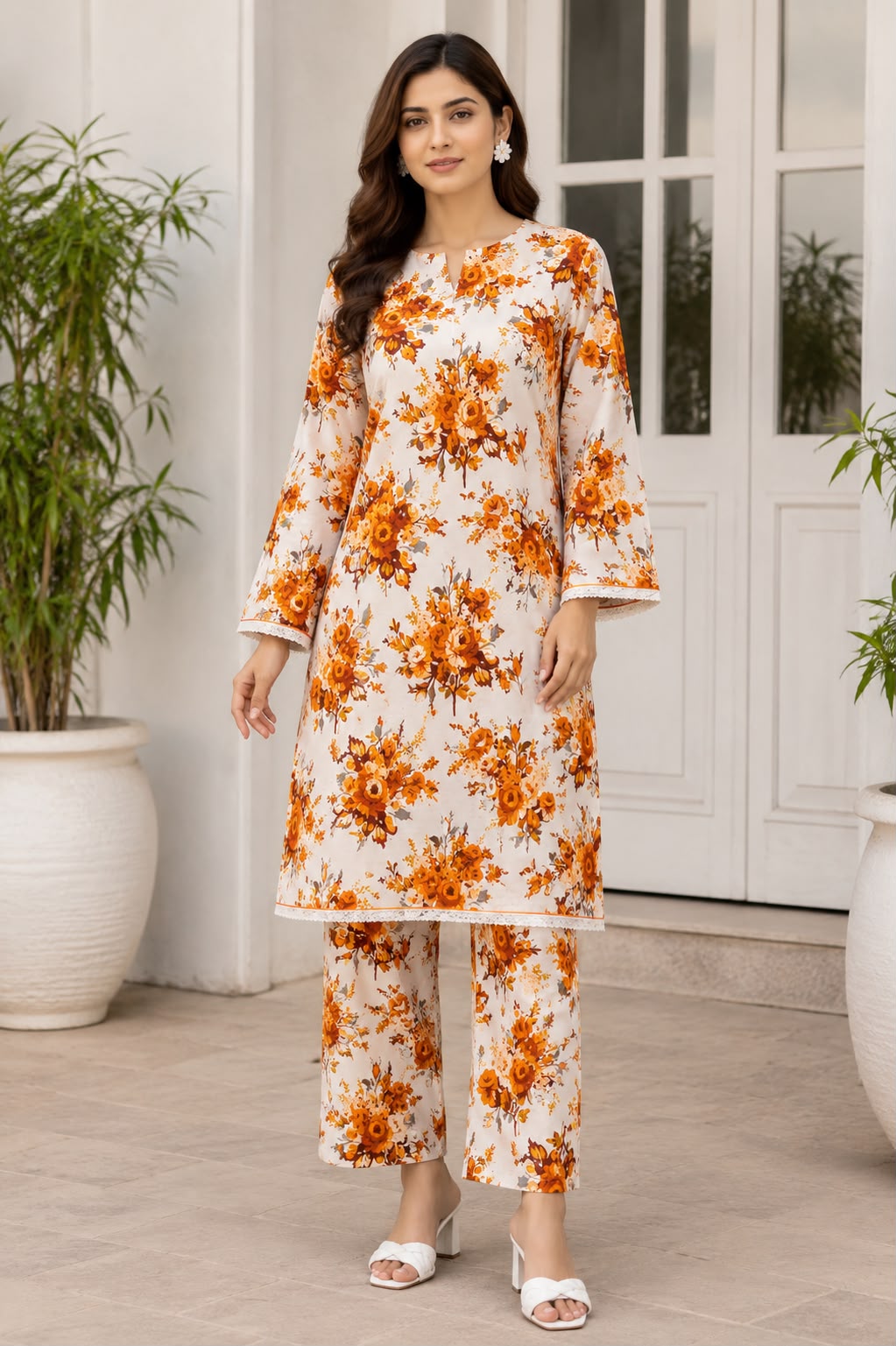 Premium Arabic Linen 2PC Polo Cotton !!